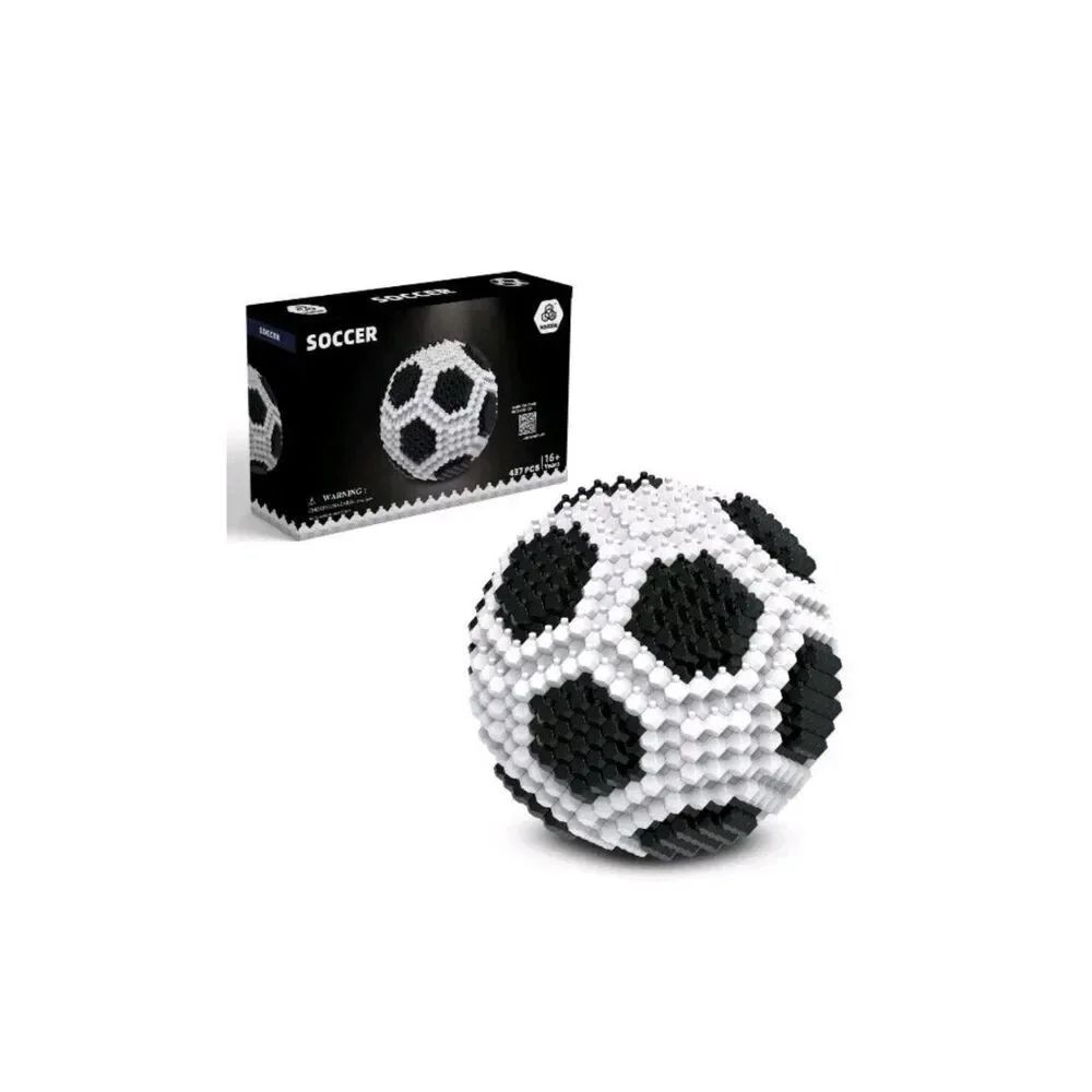 KADELE Soccer Ball STEM Block Miniature 3D Educational Toys Brand New In Box